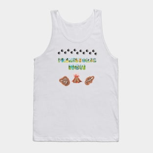 Prehistoric Mom - funny dinosaur shaped letters gift for mum Tank Top